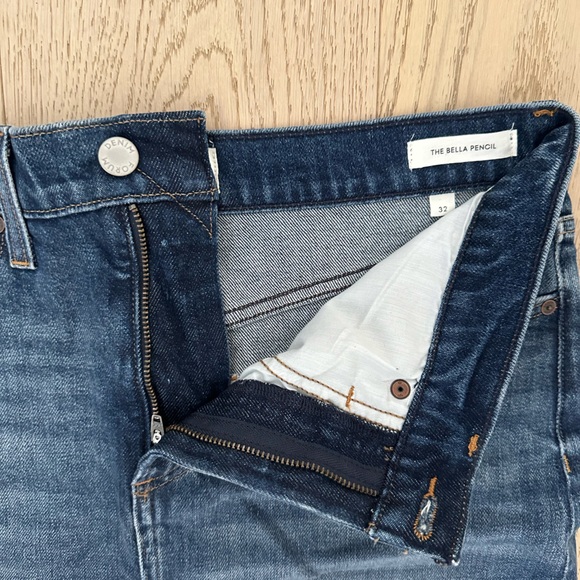 Denim Forum Aritzia Jean skirt. NWOT - Picture 6 of 6